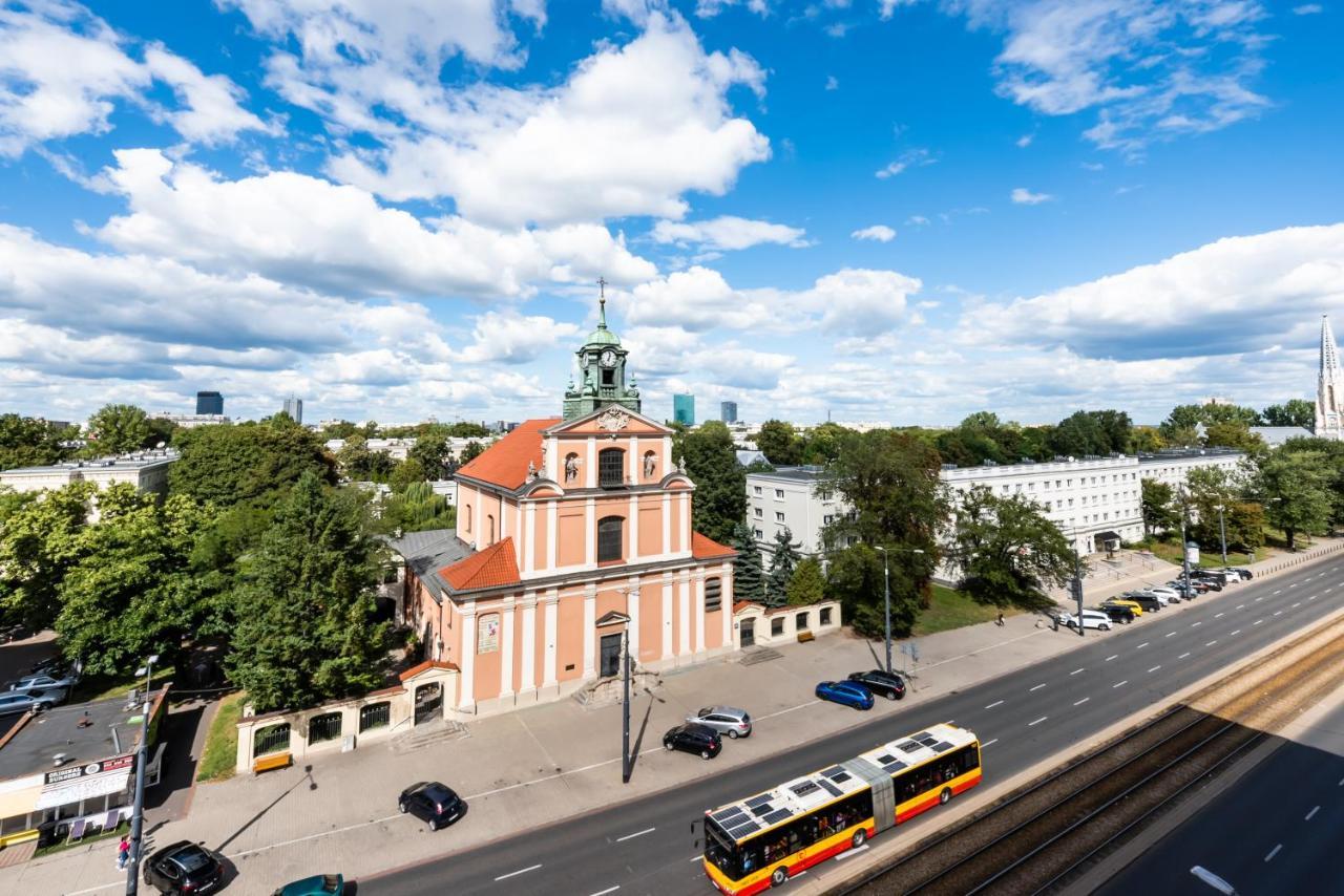 City Centre High Floor View Apartments Warschau Buitenkant foto